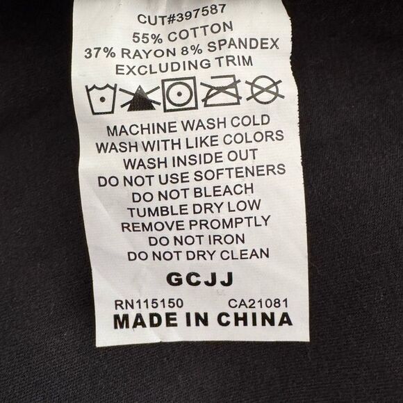 Rawlings Men’s Gold Collection 1/4 Zip Short Sleeve Hooded Jacket Black Large - Picture 7 of 7